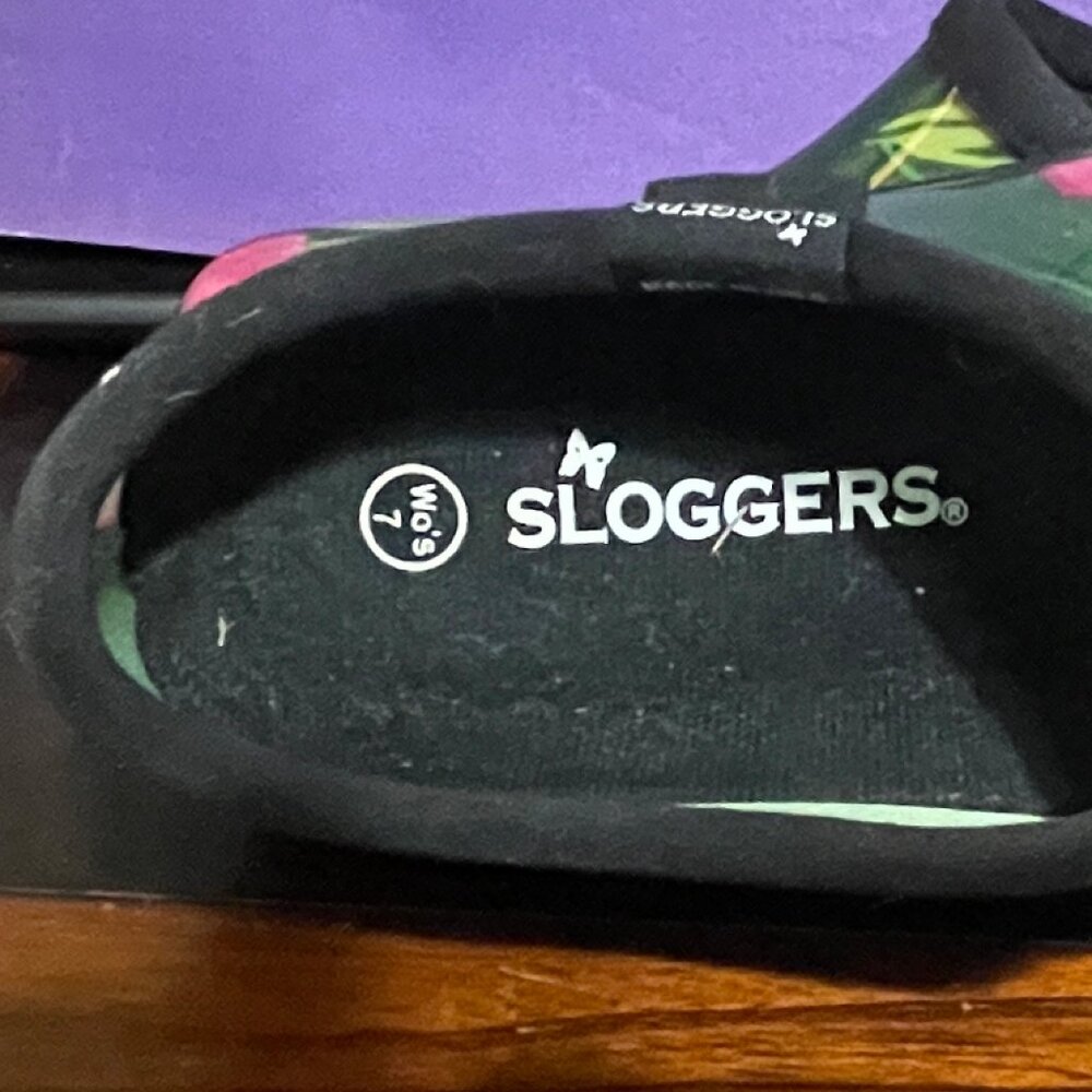 NEW Sloggers Tulips Waterproof Garden Shoe with Comfort Insole - Picture 2 of 5